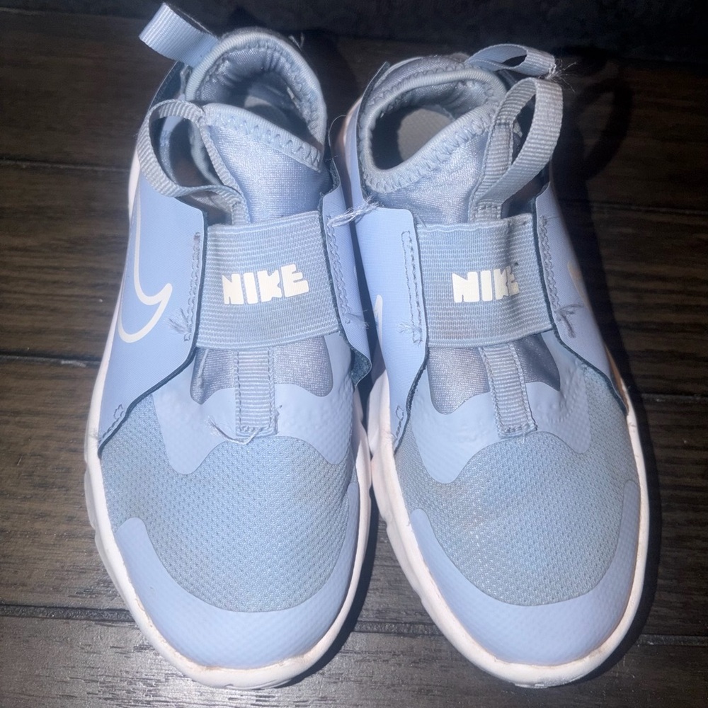 Nike Kids Light Blue slip on 13c